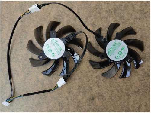 2pcs set gpu fan for - 2pcs/set, maxsun