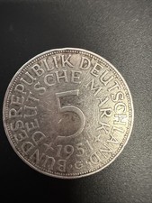 5 Deutsche Mark Silbermünze