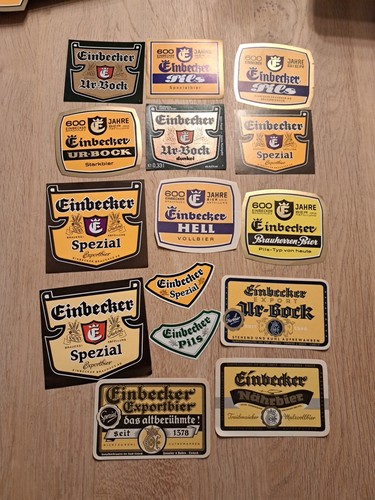 Bieretiketten einbecker - ☆☆bieretiketten,