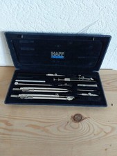 Zirkelkasten, Reißzeug Haff Techniker TVa, gebraucht