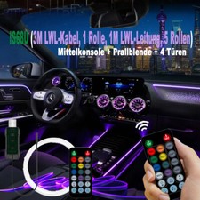 RGB LED Innenbeleuchtung Auto Innenraum Lichtleiste Car Ambientebeleuchtung USB.