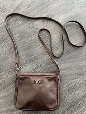 Bogner Handtasche Leder Braun