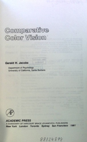 Comparative color vision - color,