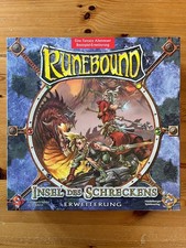 "Runebound" Zweite Edtion - Erweiterung "Insel des Schreckens" - wie NEU + TOP