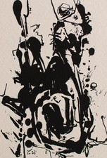 Hans Platschek Abstrakt signiert Serigraph Panderma P/a 001