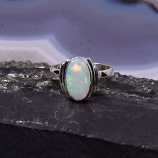 Edelopal Ring, 925er Silber