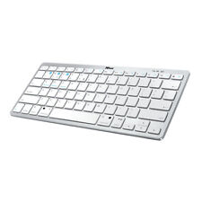 Trust Nado Bluetooth Tastatur Wireless 85 Tasten Keyboard Multimediatasten