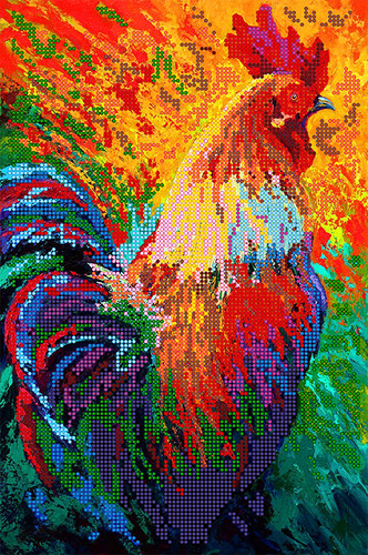 Perlenstickbild stickbild - perlenstickbild,