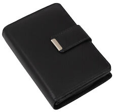 RFID Damen Geldbörse Portemonnaie Geldbeutel Damenbörse echt Leder Grau