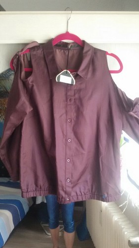 Seide baumwolle blouson cold - blouson,