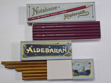 24 alte Kopierstifte/Tintstifte von Schwan Nürnberg, Aldebaran ahrt und Nr. 7800
