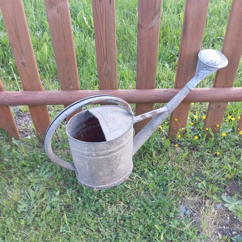Alte zink gießkanne bat - /, 13