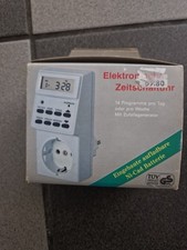 Elektronische Zeitschaltuhr 14 Progr. Pro Tag Oder Woche Digital Timer