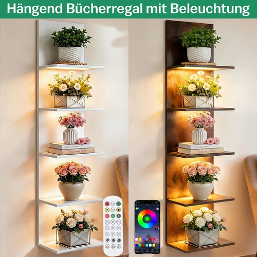 Wandregal bücherregal mit - bücherregal,