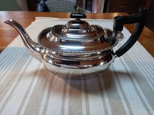 Teekanne, versilbert, englisch