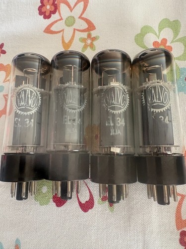 Mullard el34 labeled valvo xf2 - el34,