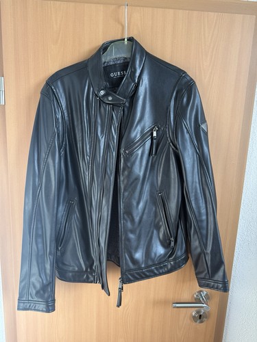 Guess lederjacke herren - guess,