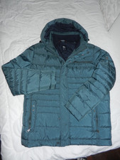 Otto Kern Herren Steppjacke mit Kapuze Gr. 54 Petrolgrüne