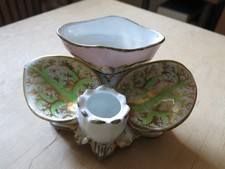 Porzellan Kerzenhalter mit