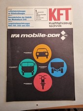 KFT 1/79 Kraftfahrzeugtechnik DDR Zeitschrift Moskwitsch, Shiguli