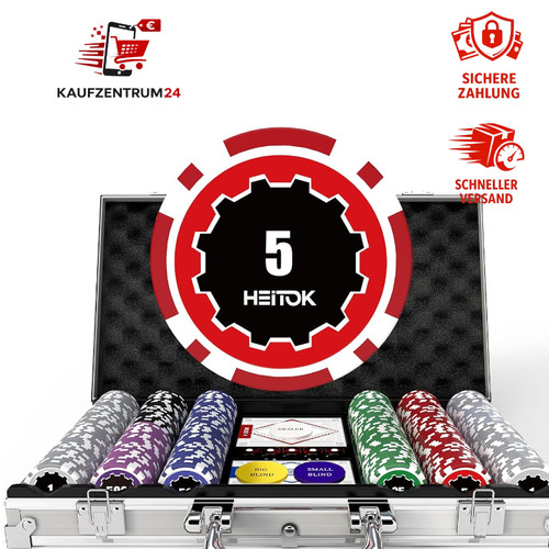 Poker koffer 300 - koffer, 11,5g