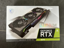 MSI NVIDIA GeForce RTX 3070 SUPRIM 8G - sehr guter Zustand, mit OVP