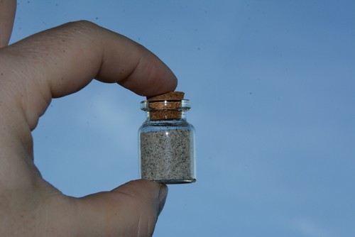 Strandsand der flasche 0 - der, 3,0