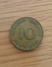 10 pfennig 1950 f rar