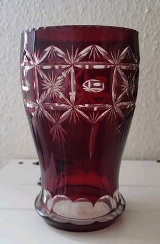Alte vase geschliffen kristall - alte,