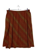 BLEYLE Strickrock Damen Rock Gr. DE 46 braun Casual-Look