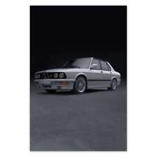 Poster WandTattoo Sticker Aufkleber Klassischer BMW Nr. H8546_PLNS