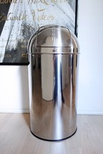 CHROM PUSH CAN Abfalleimer 50 L – KEIN VERSAND