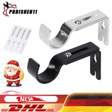 2x Gardinenstangenhalter