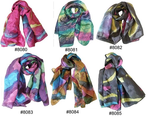 Batik schal individueller - batik-schal,