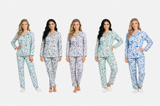 Damen Pyjama Schlafanzug