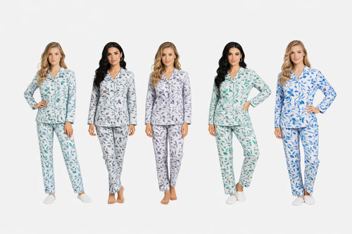 Damen pyjama schlafanzug - pyjama,