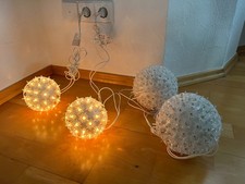 SET 4 Leuchtkugeln Licht