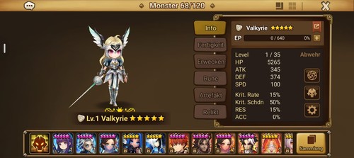 Summoners war beginner account - summoners,