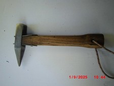 FELSHAMMER -ROCKHAMMER 400 g,GEBIRGSJÄGER BERGFÜHRER ,23cm HOLZGRIFF ww2