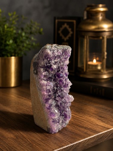 Amethyst druse 555 - amethyst-druse, g
