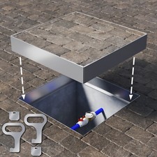Edelstahl Schachtabdeckung