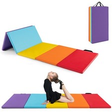 Turnmatte Gymnastikmatte klappbar & faltbar Fitnessmatte 200 x 75 x 3cm