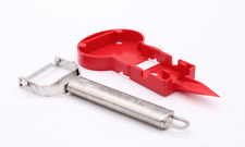 Turbo Schäler aus Edelstahl Hobelbrett rot Garnieren und Hobeln