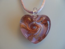 Glas Herzanhänger original