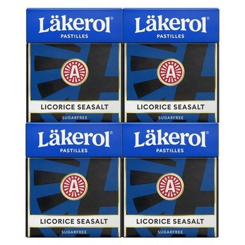 Läkerol sea salt - salt, 4x