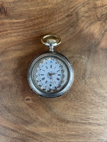 Damen taschenuhr cylindre - damen,