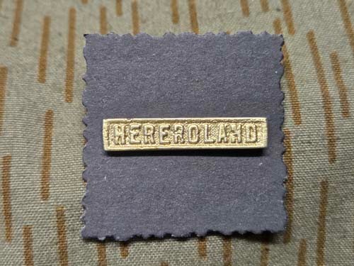 Gefechtsspange hereroland - gefechtsspange,