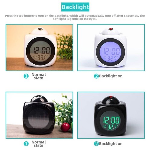 Elektronische uhr mit - elektronische,