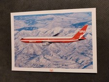 LTU - Flugzeug - tolle Postkarte (129)