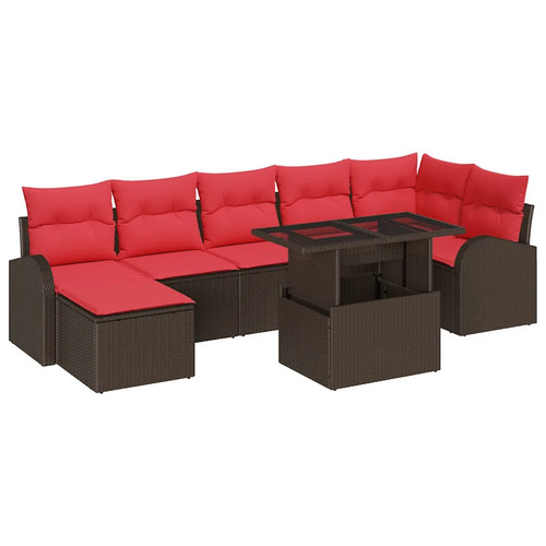 Garten sofa set mit kissen - sofa,